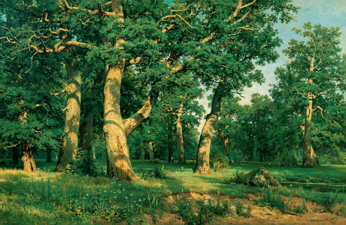  伊凡·伊凡诺维奇·希施金 Ivan I. Shishkin —— 橡树林